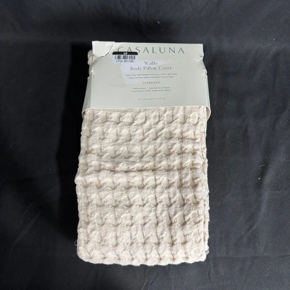 Waffle Body Pillow Cover - Casaluna™